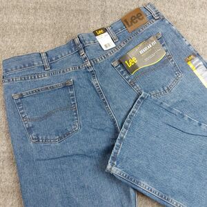 Lee Regular Fit Bootcut Jeans Mens 40x30 Blue Pepper Stone Denim NWT